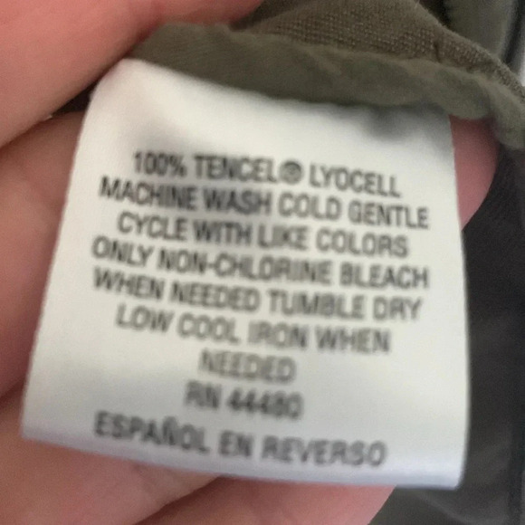 Maison Jules army green utility jacket size medium - Picture 8 of 9